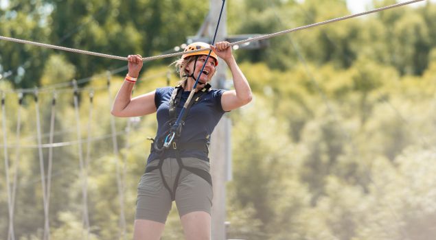 Adventure Park met teambuilding activiteiten