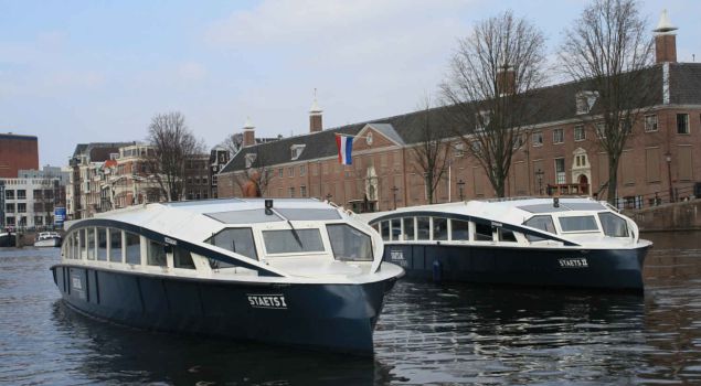 100% elektrische Zaanse Schans boottocht met diner