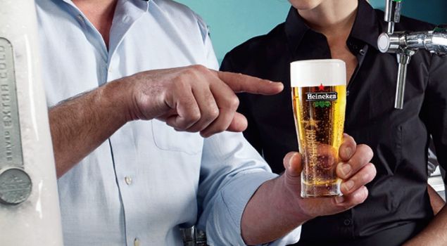 Management by Beer! Ga voor de reclamefoto!