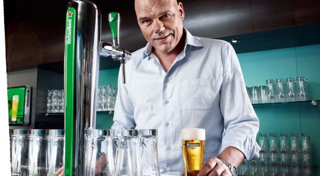 Management by Beer! Ga voor de reclamefoto!