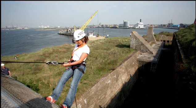 Fort Discovery op een eiland?