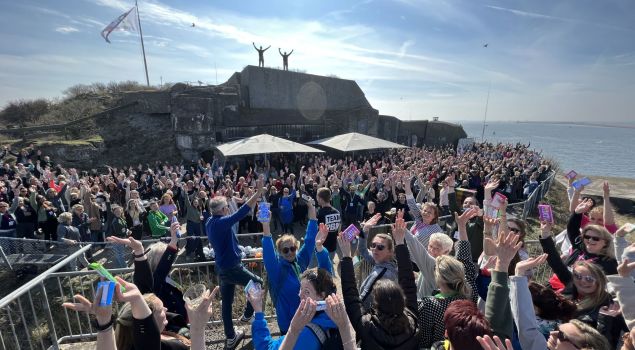 Forteiland 2-daagse incl. meeting en overnachting