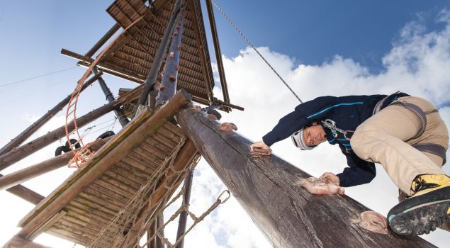 Bedrijfsuitje aan zee