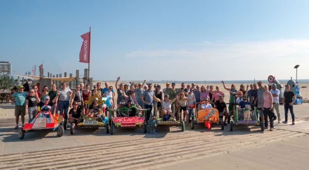 Zeepkistenrace - ontwerp, bouw en race