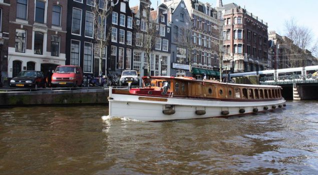 Amsterdams meest luxe salonboot