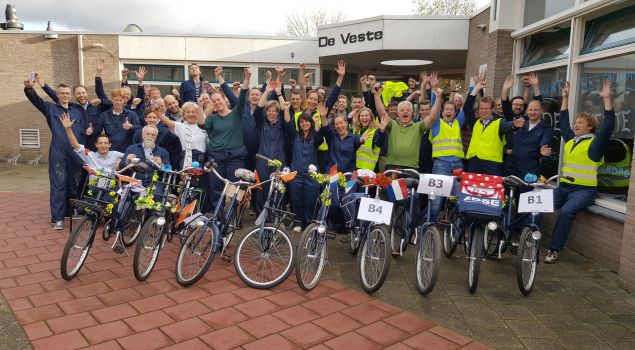 Bouw een fiets voor Afrika MVO-uitje