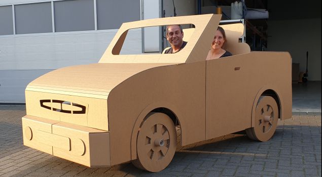 Cardboard Car Challenge - bouw je eigen auto