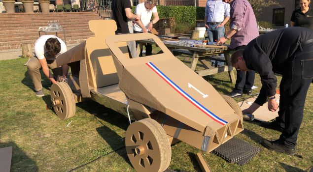 Cardboard Car Challenge - de perfecte teambuilding