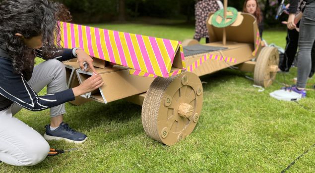 Cardboard Car Challenge - de perfecte teambuilding