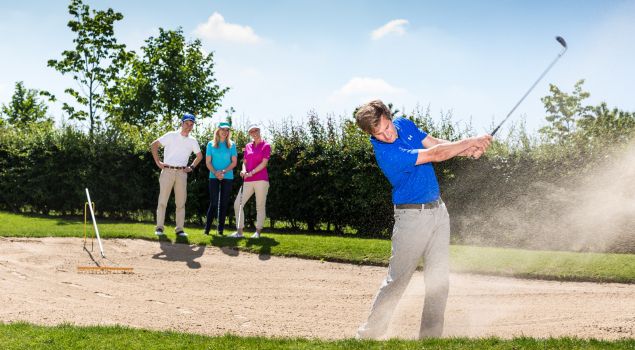 Short Golf met Limburgs ontvangst