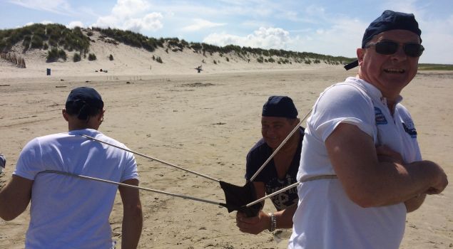 Teambuilding op het strand naar keuze incl. BBQ