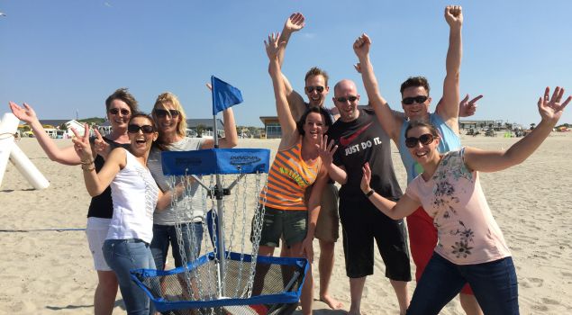 Teambuilding op het strand naar keuze incl. BBQ