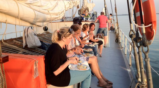 Teambuilding tijdens zeilen op het Markermeer