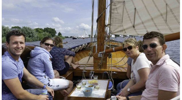 Zeilen met Oud Hout