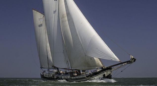 Weekendje nostalgisch zeilen op de Waddenzee