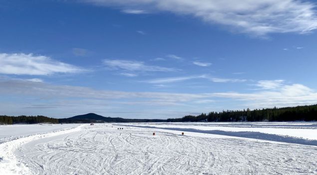 IJsdriften in Zweden januari t/m maart