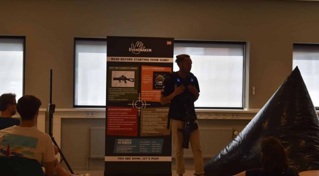 Operation Lasergame op locatie