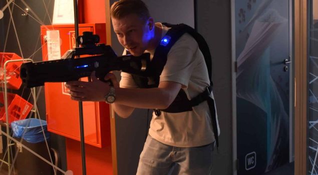 Operation Lasergame op locatie