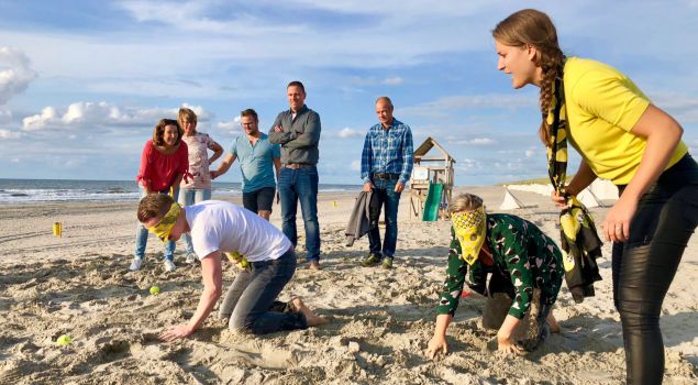 Beachevent aan het strand - Metrohalte op 10 min.