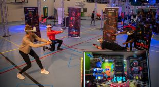 Virtual Reality Lasergamen: Cops vs Robbers