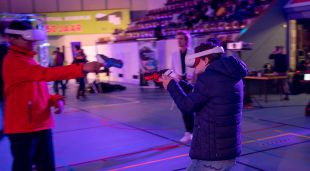 Virtual Reality Lasergamen: Cops vs Robbers