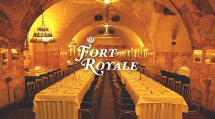 Fort Royale in kerstsfeer