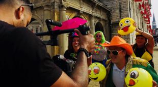 Lipdub/videoclip maken vol plezier & hilariteit