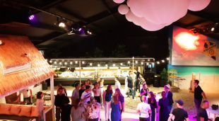 Complete indoor beach feestavond