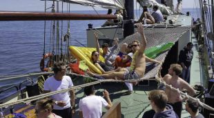 Weekendje nostalgisch zeilen op de Waddenzee