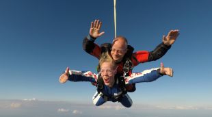 Tandemsprong parachutespringen